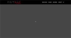 Desktop Screenshot of firstrule.com